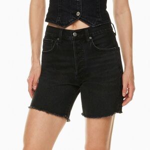 Aritzia Black Denim Women's Shorts
